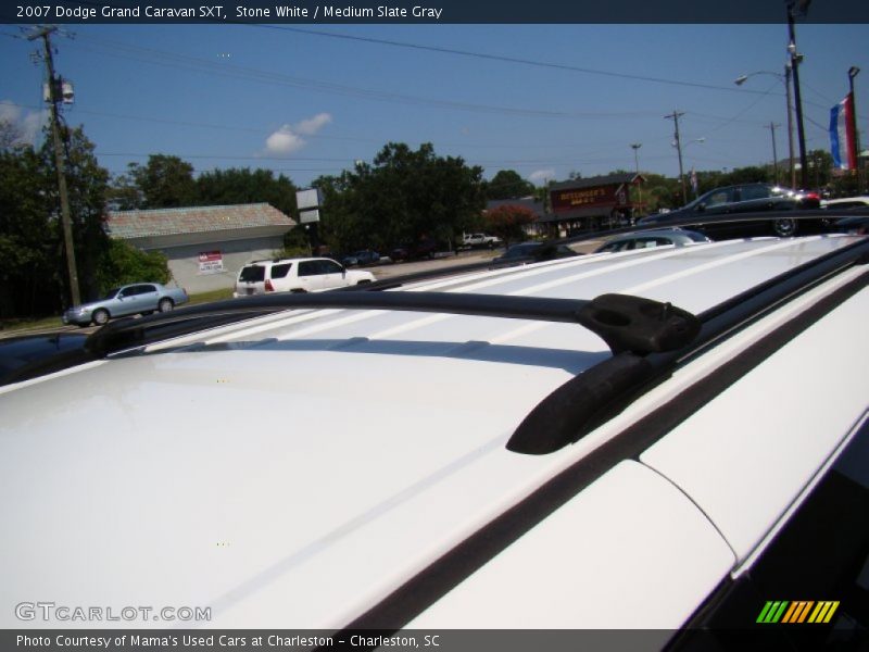 Stone White / Medium Slate Gray 2007 Dodge Grand Caravan SXT