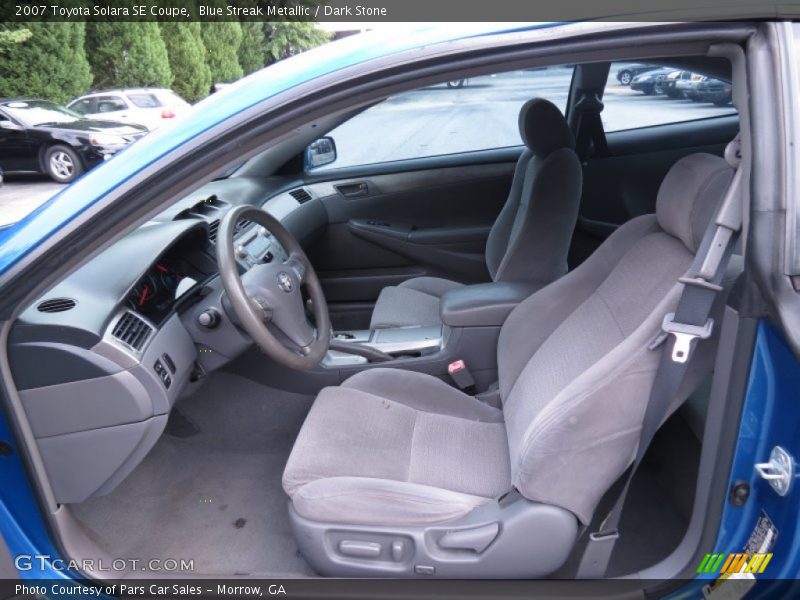  2007 Solara SE Coupe Dark Stone Interior