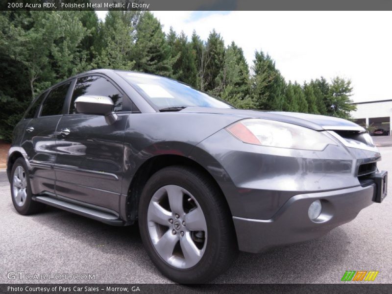 Polished Metal Metallic / Ebony 2008 Acura RDX