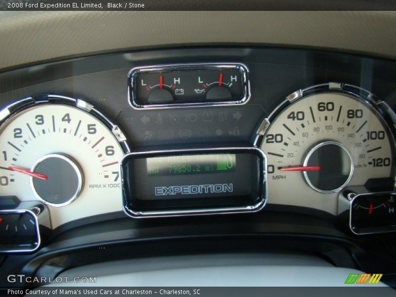 Black / Stone 2008 Ford Expedition EL Limited