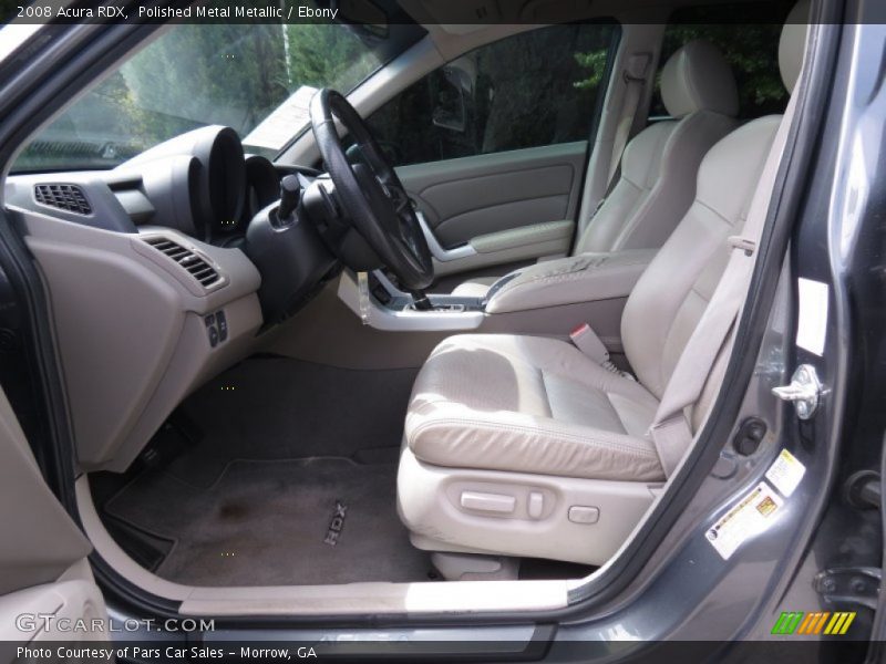 Front Seat of 2008 RDX 