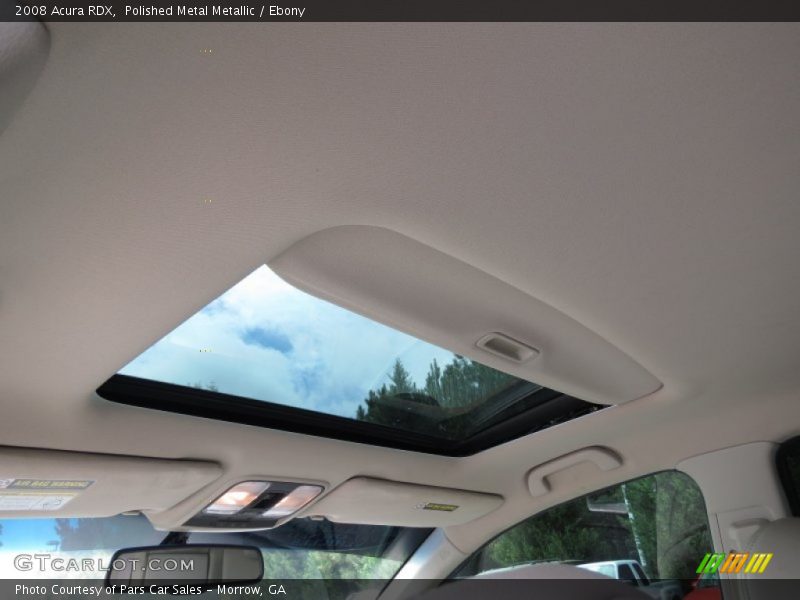 Polished Metal Metallic / Ebony 2008 Acura RDX