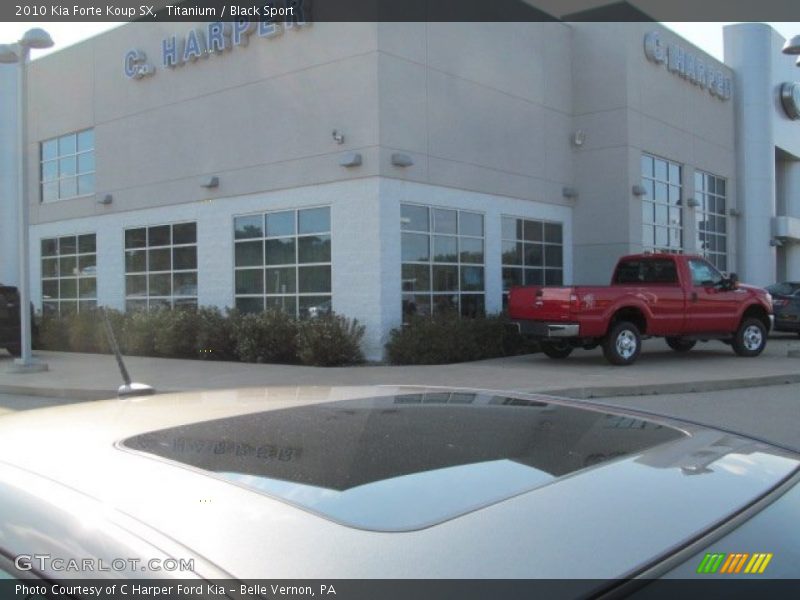 Titanium / Black Sport 2010 Kia Forte Koup SX