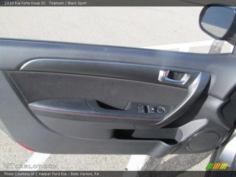 Titanium / Black Sport 2010 Kia Forte Koup SX