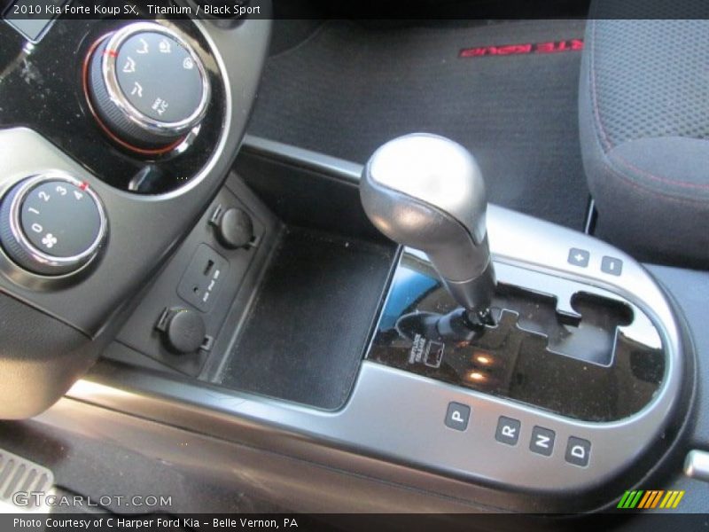 Titanium / Black Sport 2010 Kia Forte Koup SX