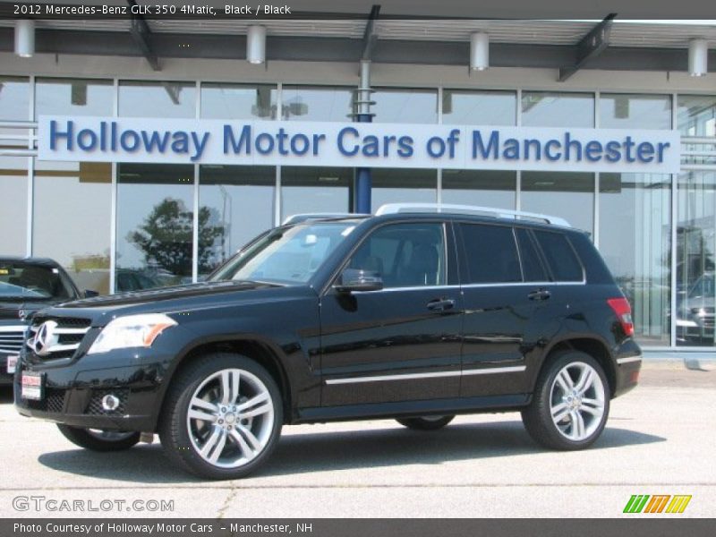 Black / Black 2012 Mercedes-Benz GLK 350 4Matic
