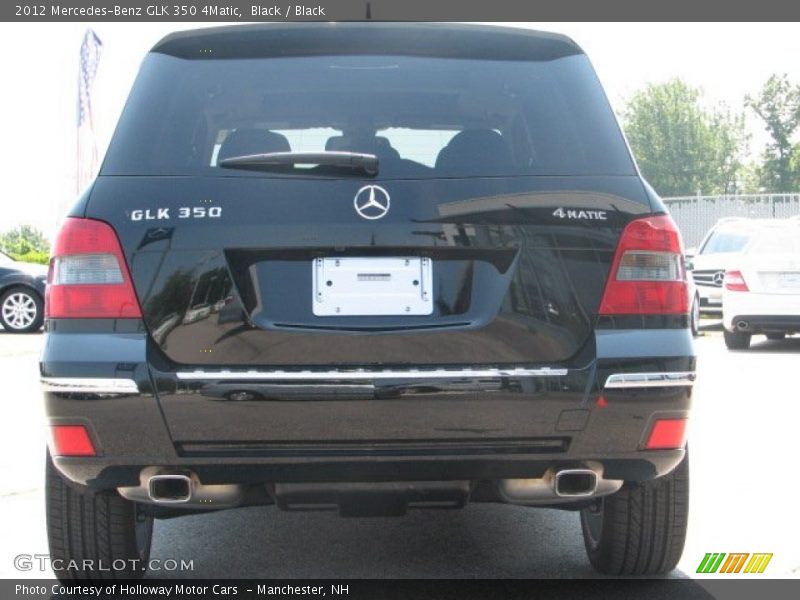 Black / Black 2012 Mercedes-Benz GLK 350 4Matic