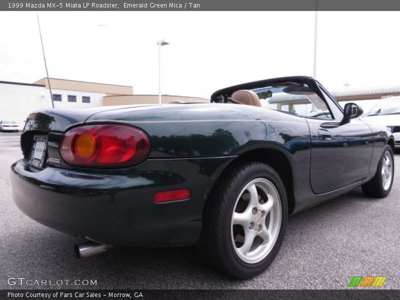 Emerald Green Mica / Tan 1999 Mazda MX-5 Miata LP Roadster