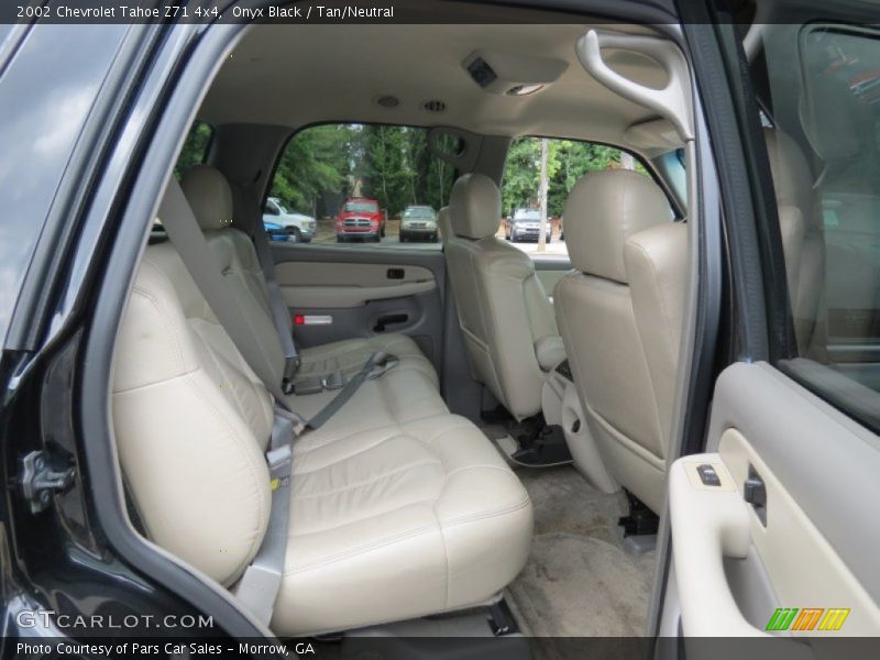 Onyx Black / Tan/Neutral 2002 Chevrolet Tahoe Z71 4x4