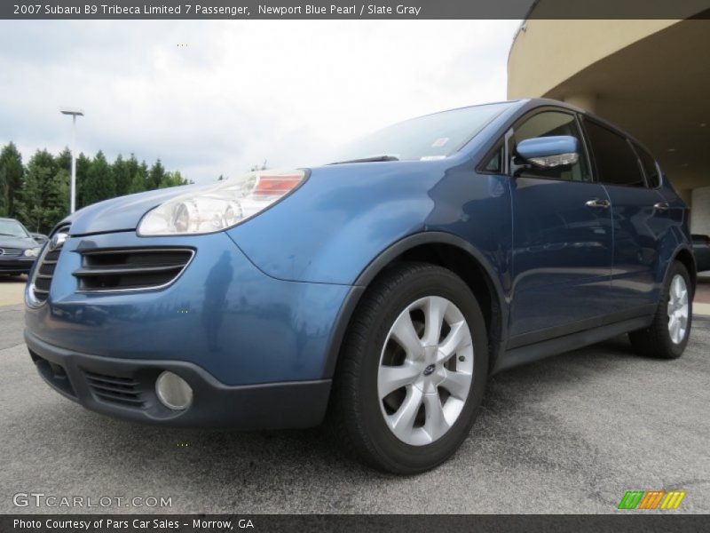 Newport Blue Pearl / Slate Gray 2007 Subaru B9 Tribeca Limited 7 Passenger