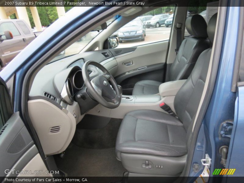 Newport Blue Pearl / Slate Gray 2007 Subaru B9 Tribeca Limited 7 Passenger