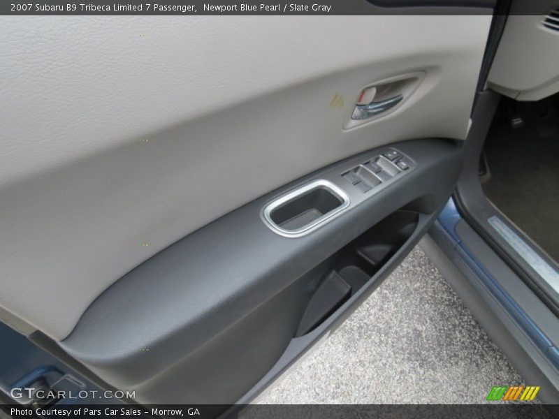 Newport Blue Pearl / Slate Gray 2007 Subaru B9 Tribeca Limited 7 Passenger