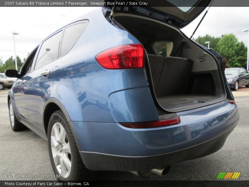 Newport Blue Pearl / Slate Gray 2007 Subaru B9 Tribeca Limited 7 Passenger