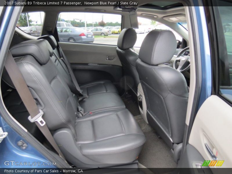 Newport Blue Pearl / Slate Gray 2007 Subaru B9 Tribeca Limited 7 Passenger