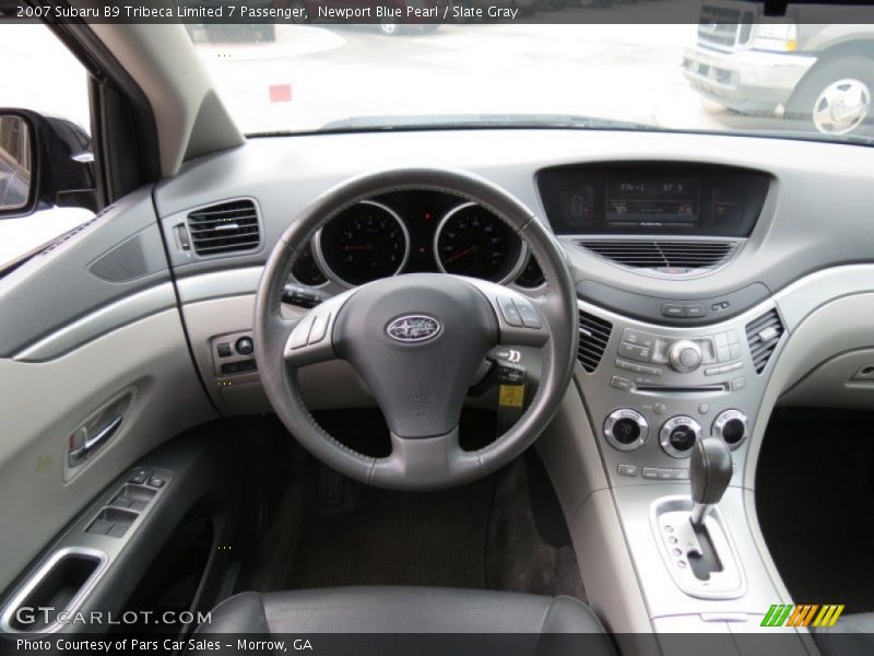 Newport Blue Pearl / Slate Gray 2007 Subaru B9 Tribeca Limited 7 Passenger