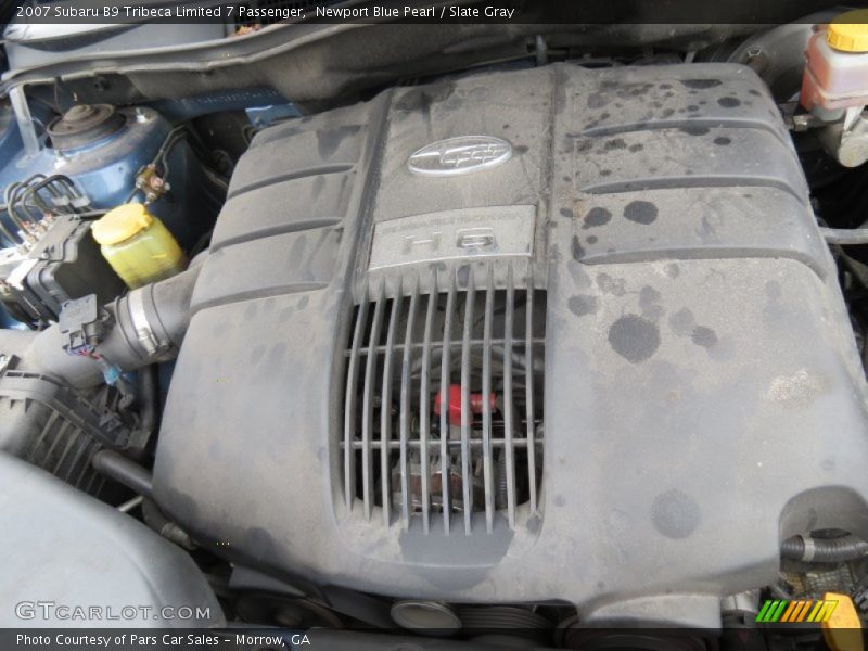 Newport Blue Pearl / Slate Gray 2007 Subaru B9 Tribeca Limited 7 Passenger