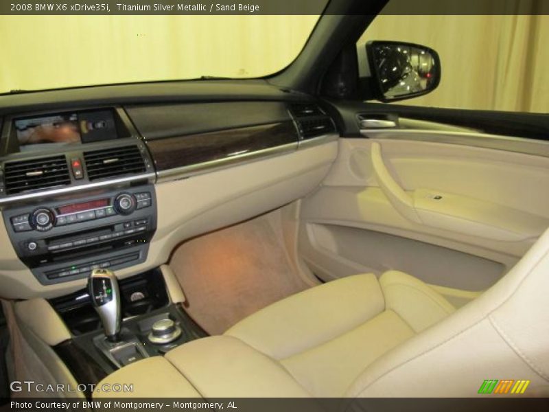 Titanium Silver Metallic / Sand Beige 2008 BMW X6 xDrive35i