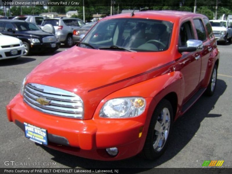 Victory Red / Gray 2009 Chevrolet HHR LT