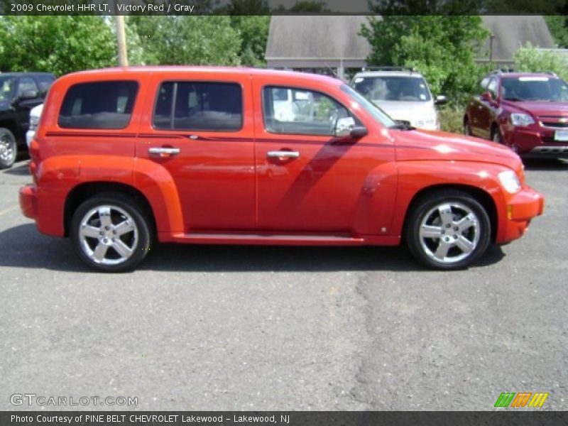 Victory Red / Gray 2009 Chevrolet HHR LT