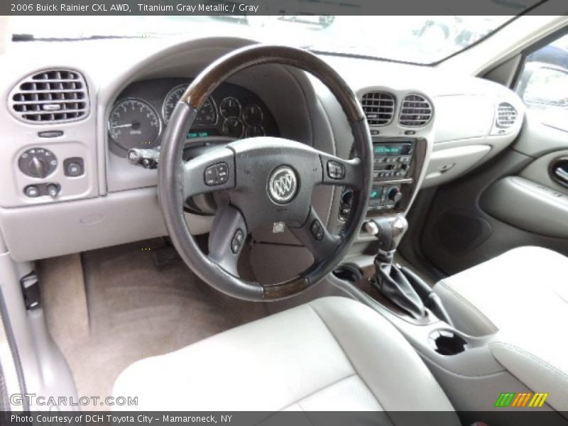 Titanium Gray Metallic / Gray 2006 Buick Rainier CXL AWD