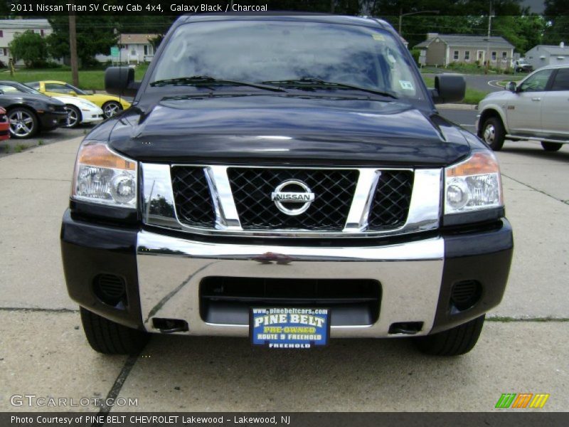 Galaxy Black / Charcoal 2011 Nissan Titan SV Crew Cab 4x4