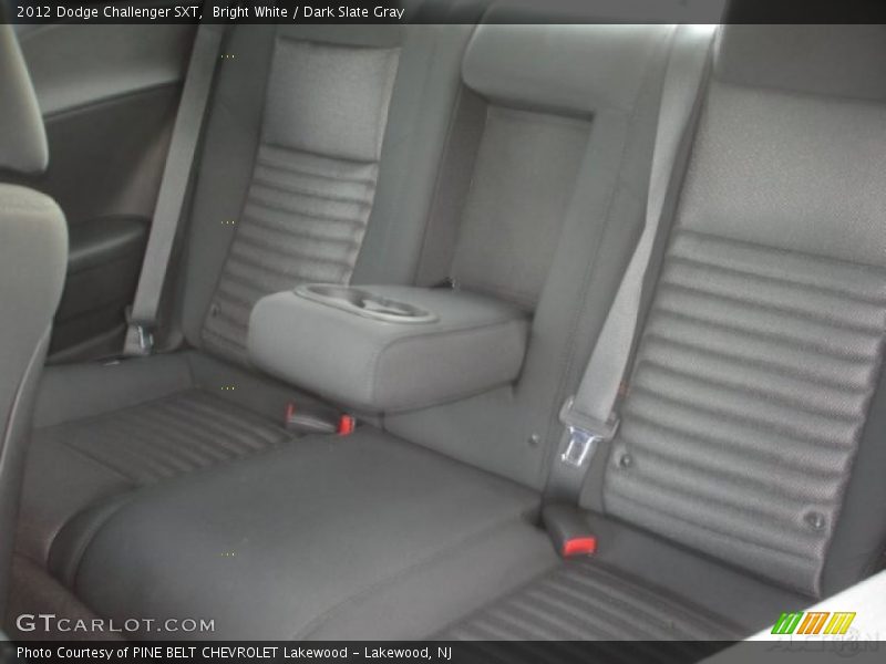 Bright White / Dark Slate Gray 2012 Dodge Challenger SXT
