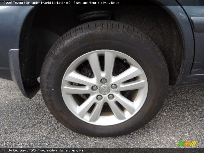 Bluestone Metallic / Ivory Beige 2006 Toyota Highlander Hybrid Limited 4WD