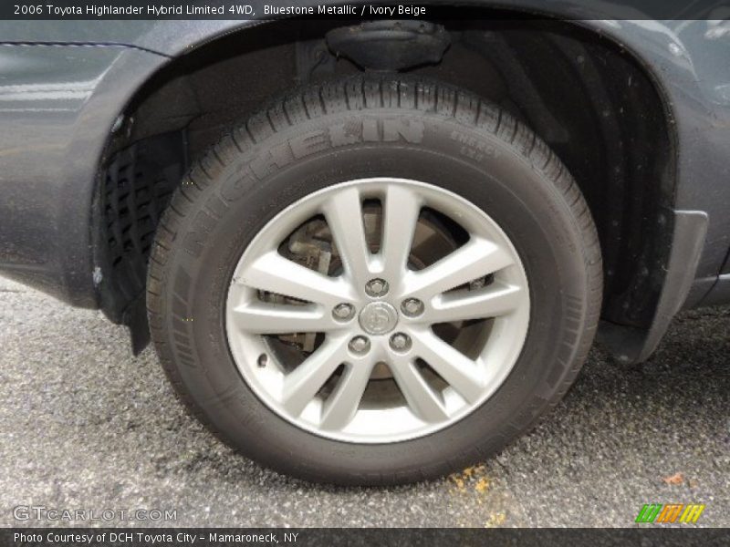 Bluestone Metallic / Ivory Beige 2006 Toyota Highlander Hybrid Limited 4WD