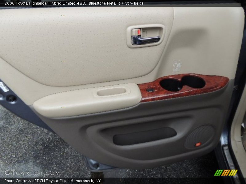 Bluestone Metallic / Ivory Beige 2006 Toyota Highlander Hybrid Limited 4WD