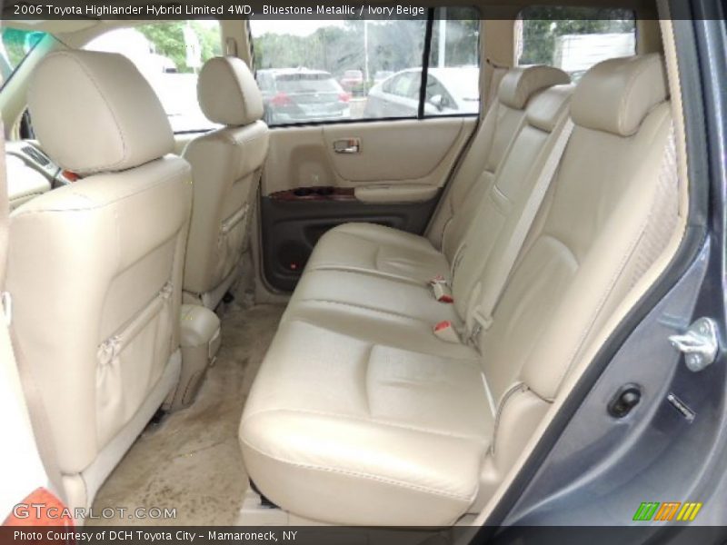 Bluestone Metallic / Ivory Beige 2006 Toyota Highlander Hybrid Limited 4WD