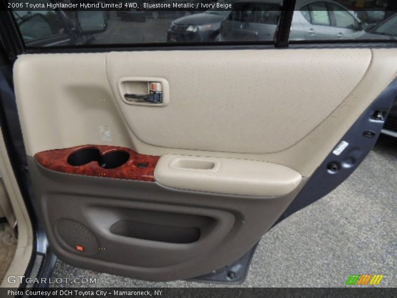 Bluestone Metallic / Ivory Beige 2006 Toyota Highlander Hybrid Limited 4WD