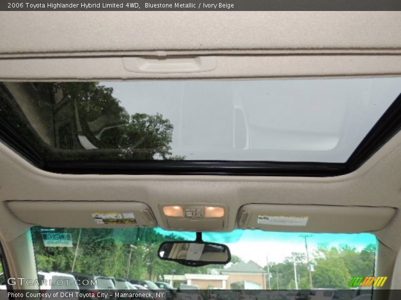 Bluestone Metallic / Ivory Beige 2006 Toyota Highlander Hybrid Limited 4WD