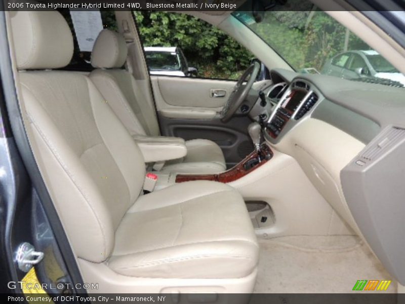 Bluestone Metallic / Ivory Beige 2006 Toyota Highlander Hybrid Limited 4WD