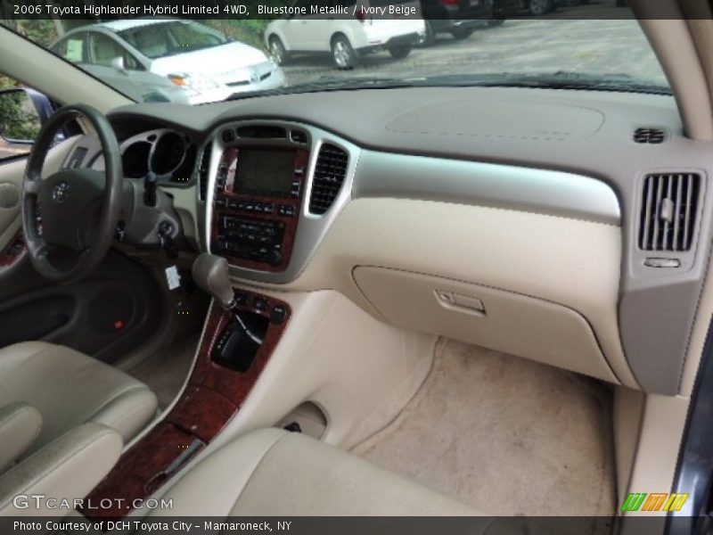 Bluestone Metallic / Ivory Beige 2006 Toyota Highlander Hybrid Limited 4WD