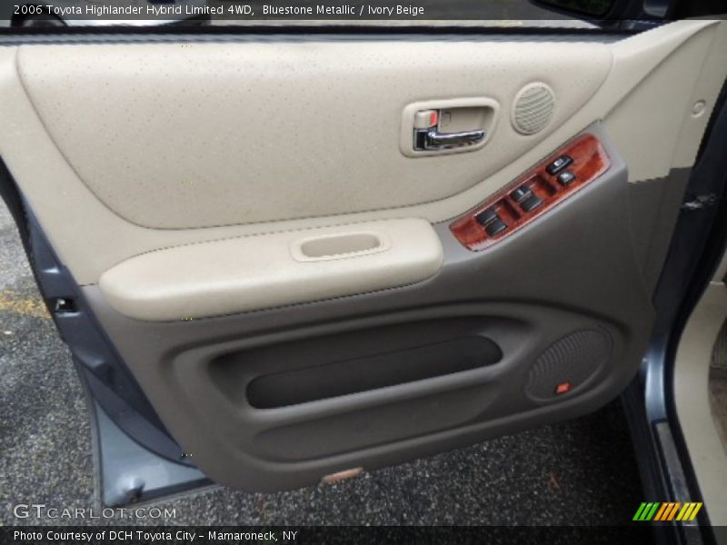 Bluestone Metallic / Ivory Beige 2006 Toyota Highlander Hybrid Limited 4WD