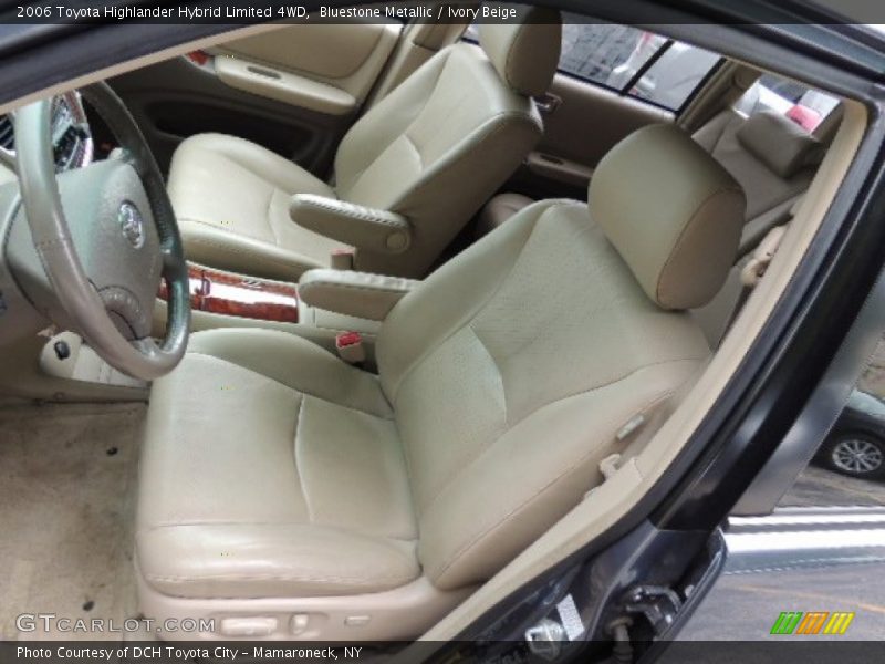 Bluestone Metallic / Ivory Beige 2006 Toyota Highlander Hybrid Limited 4WD