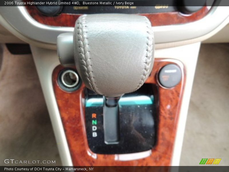 Bluestone Metallic / Ivory Beige 2006 Toyota Highlander Hybrid Limited 4WD