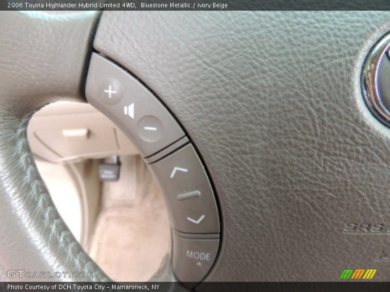 Bluestone Metallic / Ivory Beige 2006 Toyota Highlander Hybrid Limited 4WD