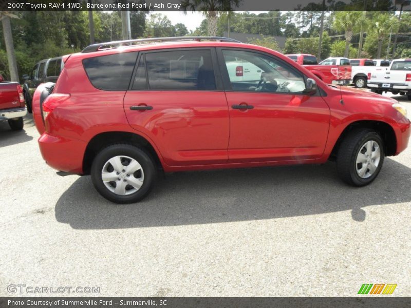 Barcelona Red Pearl / Ash Gray 2007 Toyota RAV4 4WD