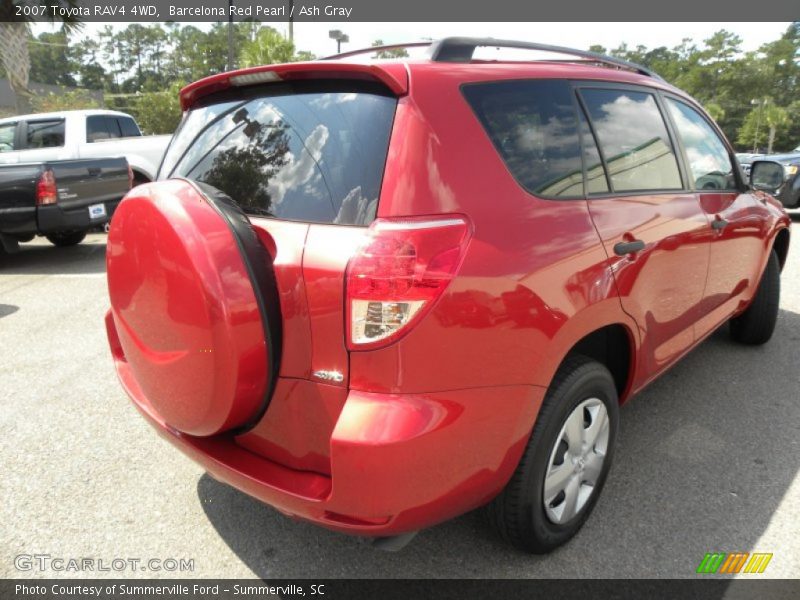 Barcelona Red Pearl / Ash Gray 2007 Toyota RAV4 4WD