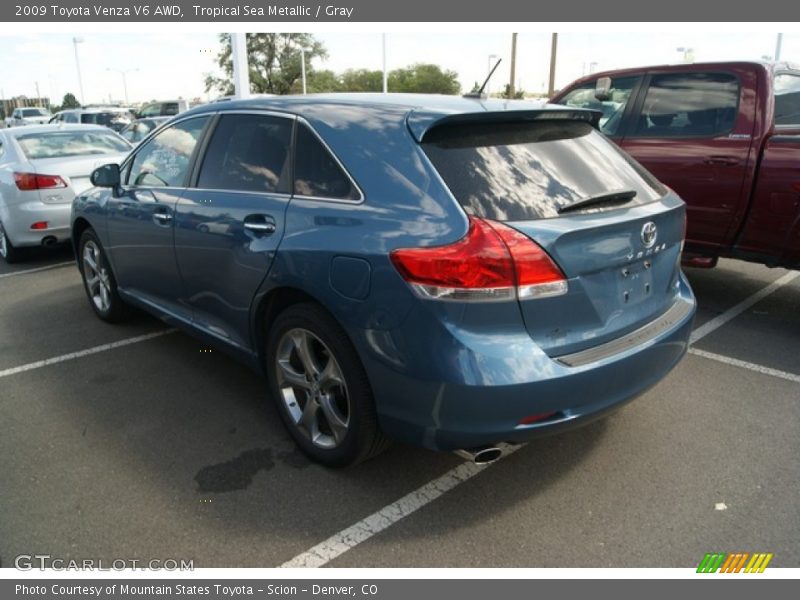 Tropical Sea Metallic / Gray 2009 Toyota Venza V6 AWD