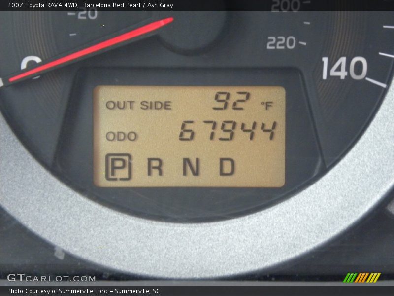 Barcelona Red Pearl / Ash Gray 2007 Toyota RAV4 4WD