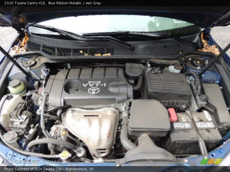 Blue Ribbon Metallic / Ash Gray 2010 Toyota Camry XLE