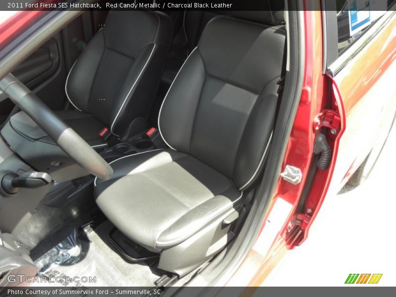 Front Seat of 2011 Fiesta SES Hatchback
