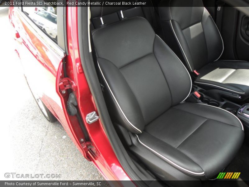 Front Seat of 2011 Fiesta SES Hatchback