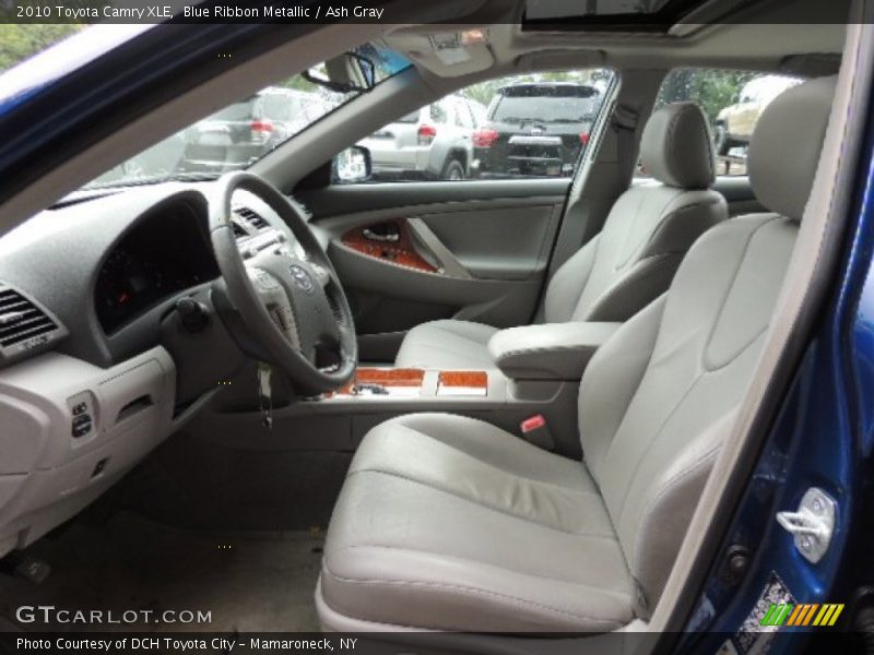 Blue Ribbon Metallic / Ash Gray 2010 Toyota Camry XLE