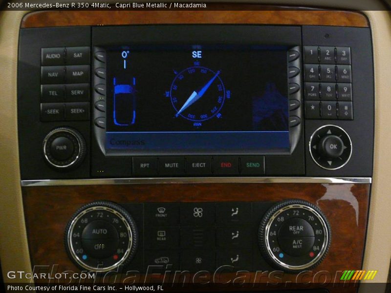 Capri Blue Metallic / Macadamia 2006 Mercedes-Benz R 350 4Matic