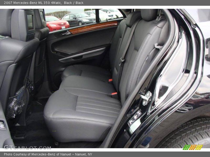 Black / Black 2007 Mercedes-Benz ML 350 4Matic