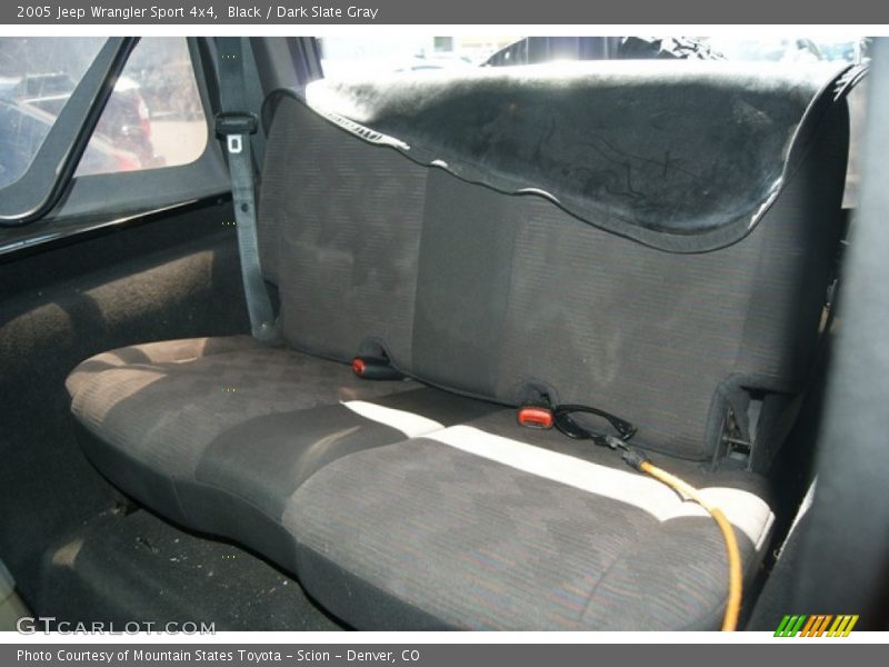 Black / Dark Slate Gray 2005 Jeep Wrangler Sport 4x4