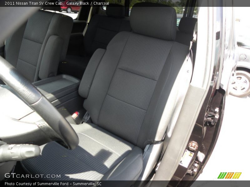 Galaxy Black / Charcoal 2011 Nissan Titan SV Crew Cab